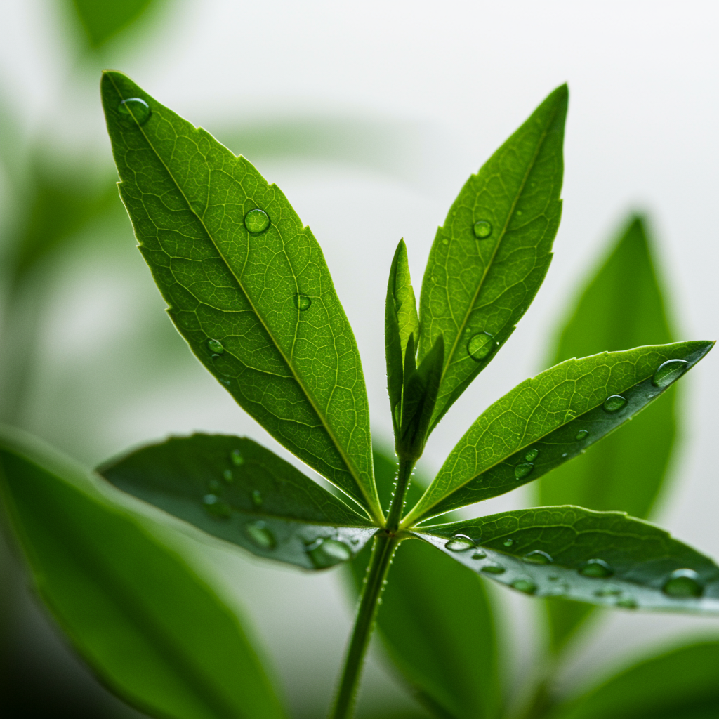 Angelica Keiskei Leaf ingredient reference · Development reference image